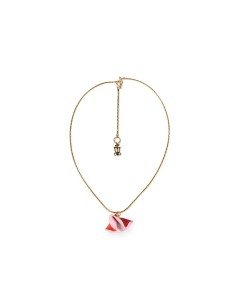 Collier rigide Lola rose et rouge Lladro Porcelaine 01010279