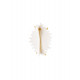 Actinia Big Earring White-Gold Lladro Porcelain