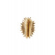 Actinia Big Earring Gold Lladro Porcelain 01010290