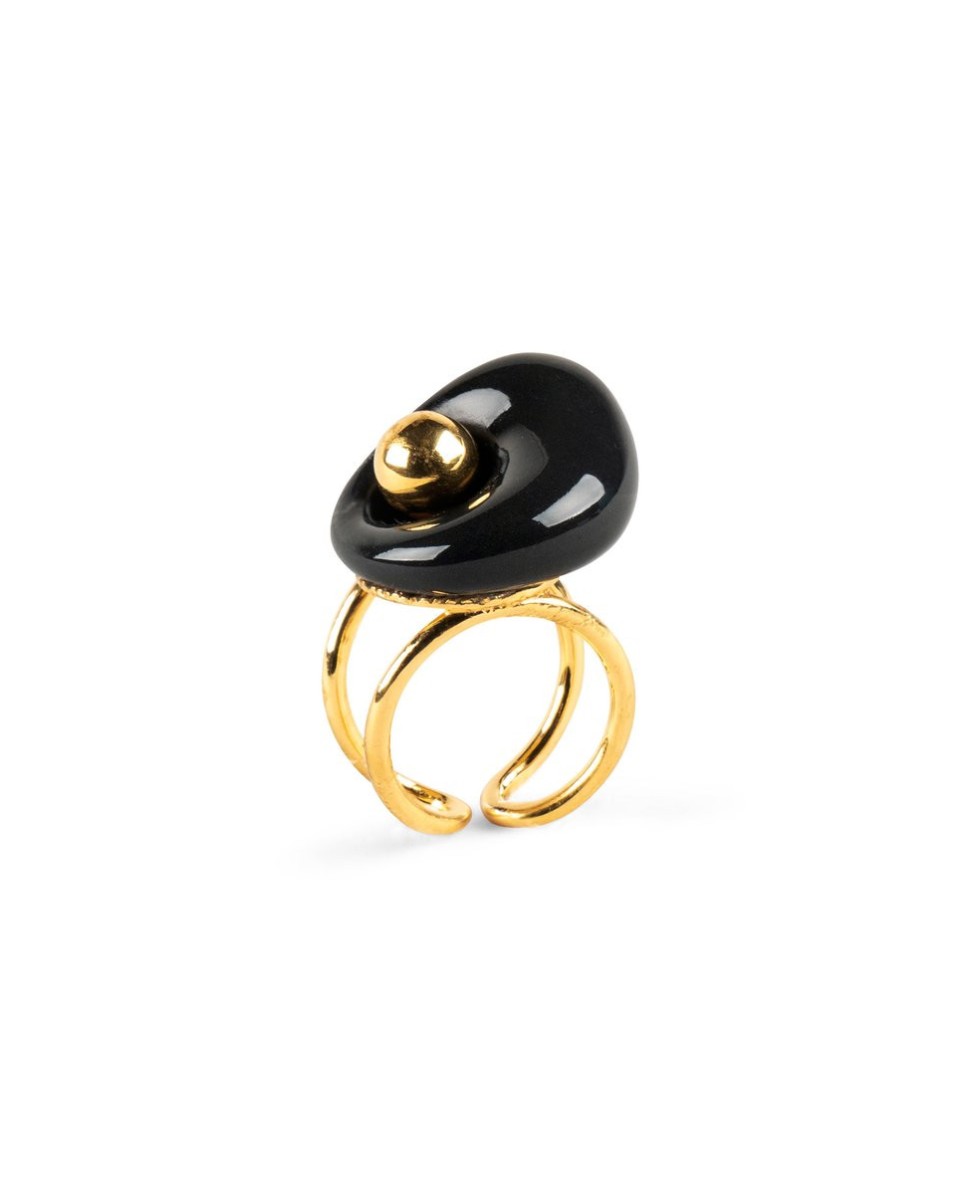 "Ring Golden Pebbles Lladró Porzellan 01010296 - TicTacArea.com"