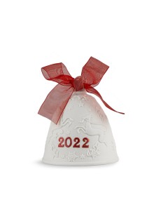 2022 Campana di Natale (Re-Deco rosso) Porcellana Lladró 01018469  