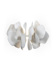 TicTacArea.com - Nightbloom Wall Light (weiß) Lladró Porzellan 0102