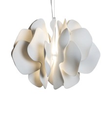 Nightbloom hang.lamp 60cm (white)(CE/UK) Lladró ФАРФОР 01023983  