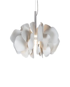 Nightbloom lamp.sosp.40cm(bianco)(CE/UK) Porcellana Lladró 01023986  