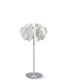 Nightbloom Floor Lamp - White, Small, CE | Lladro 01024044