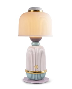 Kokeshi Lamp - Pink Lladro Porcelain 01024146 | TicTacArea