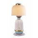 Kokeshi Lamp - Pink Lladro Porcelain 01024146 | TicTacArea