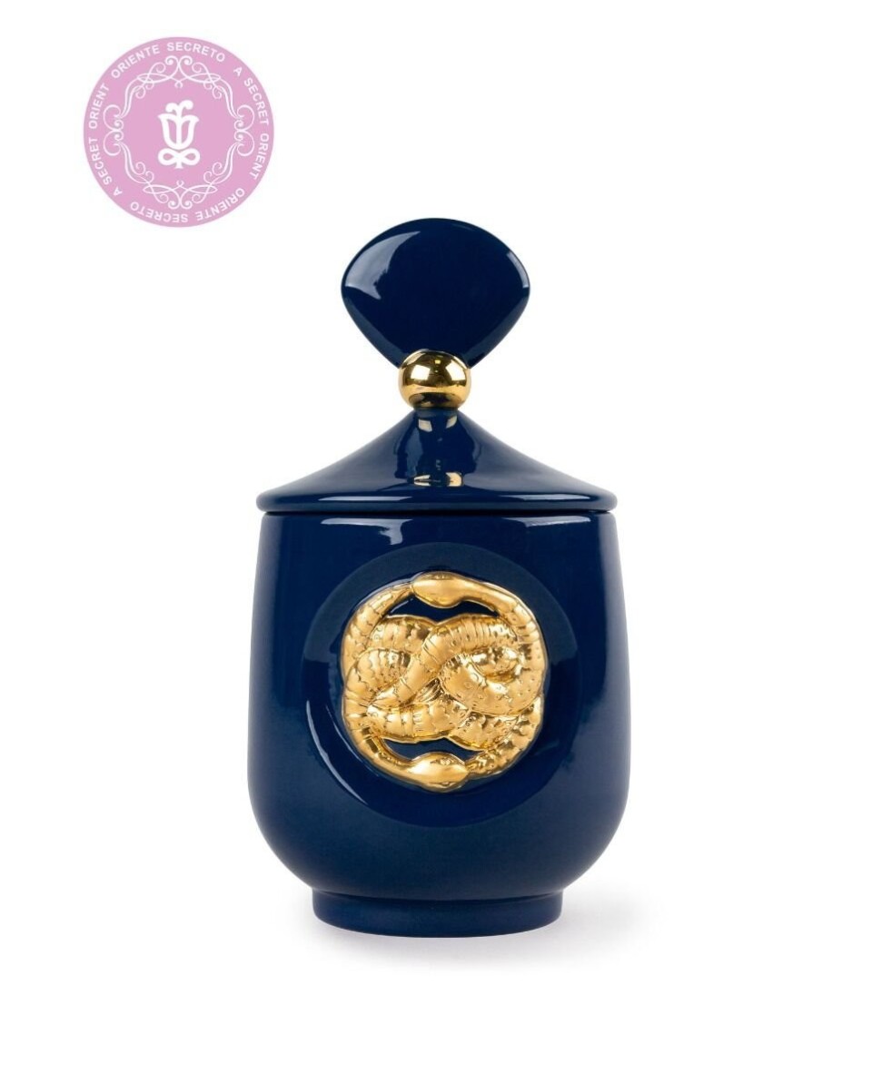 Snake candle Lux.animals-A Secret Orient Porcelana Lladró 01040258 