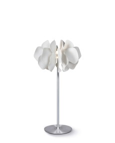 Lámp.de pie Nightbloom(blanco)(peq.)(UK) Porcelana Lladró 01024045  