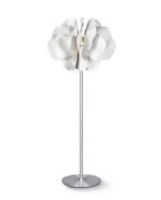 Nightbloom floor lamp (white)(UK) Lladró Porcelain 01023980