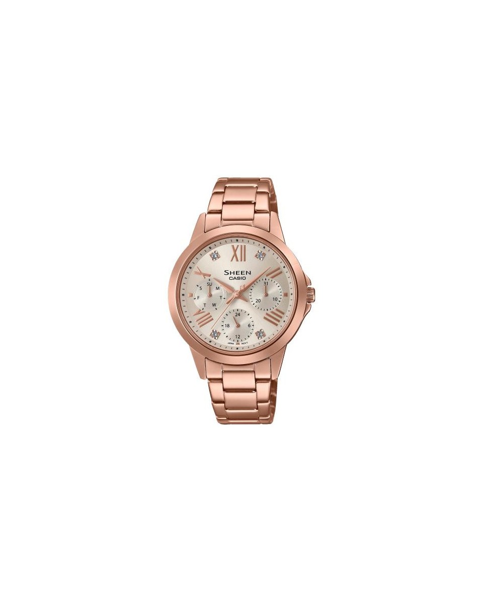 Casio SHEEN SHE-3516PG-9AU: Elegant Timepiece