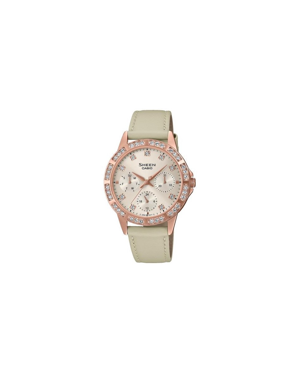 Casio SHEEN SHE-3517PGL-9AU: Elegant Timepiece