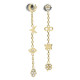 Fossil Boucle d oreille GOLD JF04123710 - TicTacArea