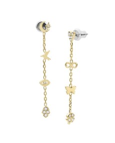 Fossil Boucle d oreille GOLD JF04123710 - TicTacArea