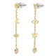 Fossil Earring GOLD JF04123710 - TicTacArea.com