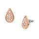 Fossil Earring STAINLESS STEEL JF04149791 - TicTacArea