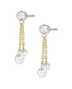 Fossil Boucle d oreille BRASS JA7133998 - TicTacArea