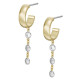 Fossil Earring BRASS JA7134998 - TicTacArea