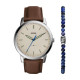 Fossil Leather FS5966SET: Classic Style Watch