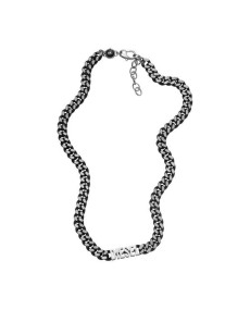 "DIESEL Stainless Steel DX1385040: Robustes Diesel Halsband"