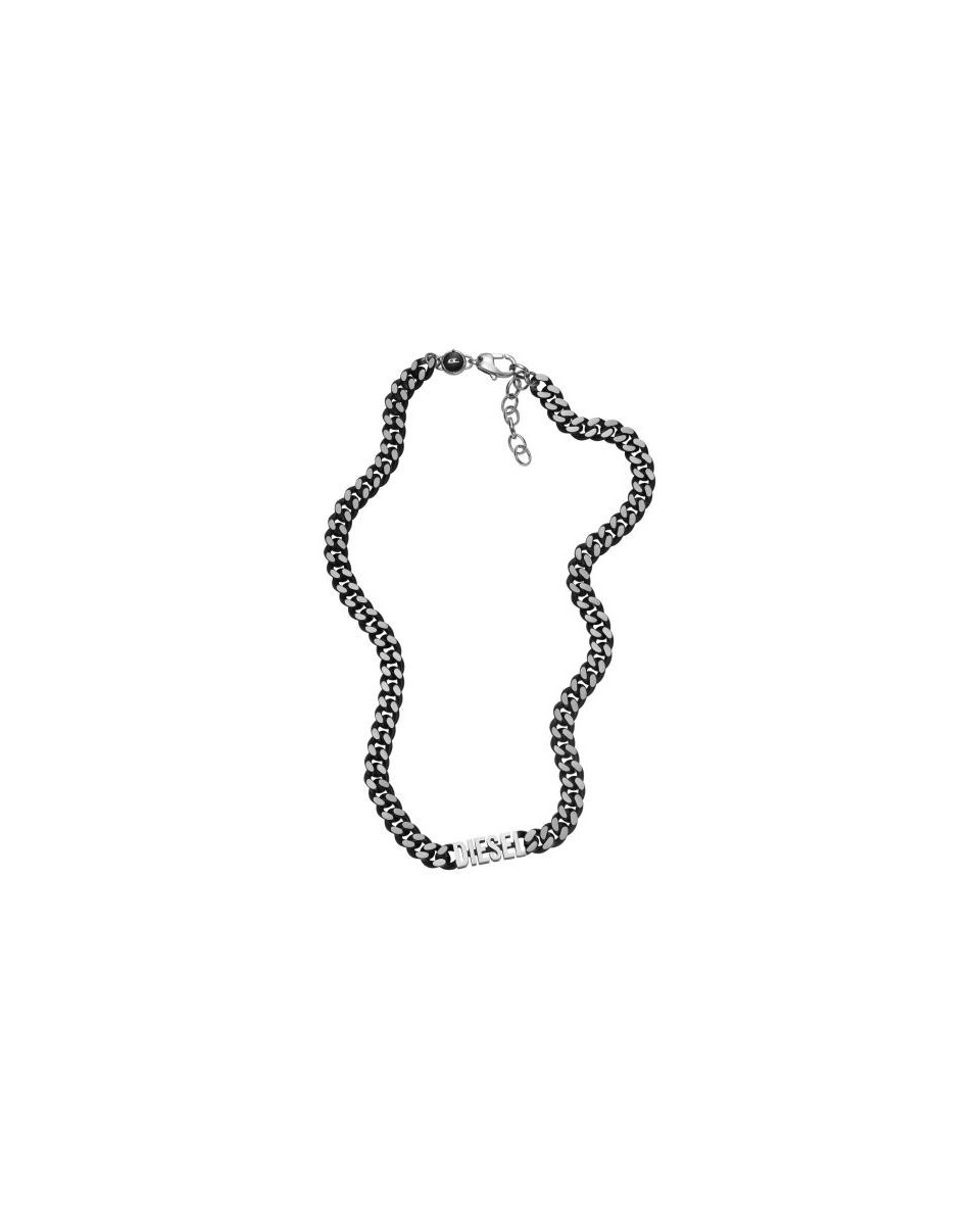 "DIESEL Stainless Steel DX1385040: Robustes Diesel Halsband"