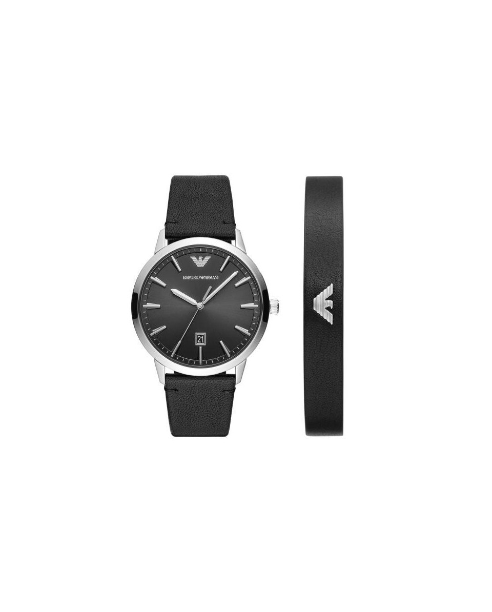 Buy Watch Emporio Armani PRO-PLANET LEATHER AR80064SET