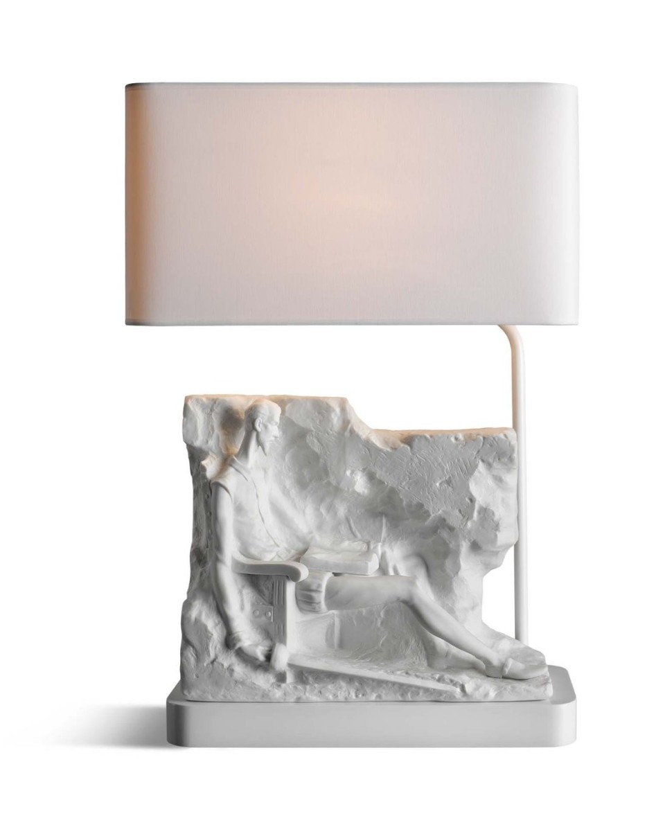 "Lladro Quixote Mural-Lamp 01023021 - Exquisites Porzellan Design | T