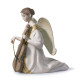 "Lladro CELLO - CANTATA Matte Porcelana 01018183 - Coleção Exclusiv