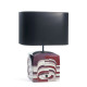 Estratos Small Lamp Burgundy UK Lladro Porcelain