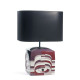 Estratos Small Lamp in Burgundy - Lladro Porcelain