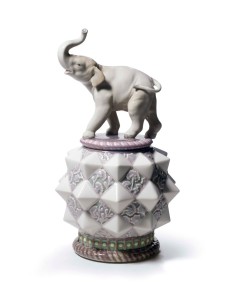 "Caja elefante Porcelana Lladró 01009013 - TicTacArea.com"