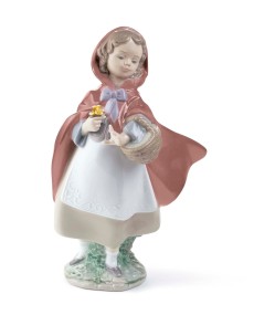 Figura Caperucita Roja Porcelana Lladró - TicTacArea