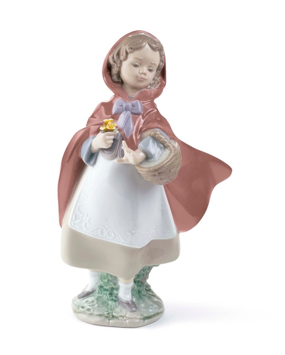 "Lladro Little Red Riding Hood Porzellan Figurine 01008500 - Sammlers