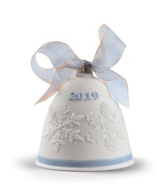 2019 Christmas Bell Lladró Porcelaine 01018446 - TicTacArea