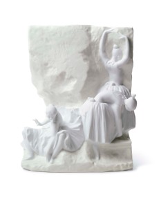 Lladro Porcelain Before the Dance Mural (Grey) 01008513