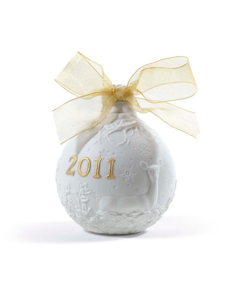 2011 Christmas Ball Lladro Porcelain Redecoration