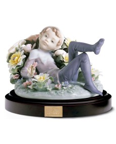 "Lladro Leprechaun Porzellan 01001721 - 10cm Hoch, 15cm Breit | TicTa