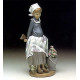 Lladro Little Dutch Gardener Porcelain Figurine