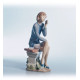 "Lladro ALWAYS ON THE GO Porzellan 01006749 - 28cm Höhe | TicTacArea