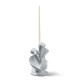 Naturo - Lladró Porcelaine Single Candleholder (White)