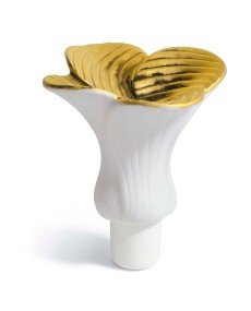 Naturo Bottle Stopper II Golden Lladro Porcelaine