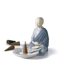 Blue Lladró Porcelain Incense Burner - TicTacArea