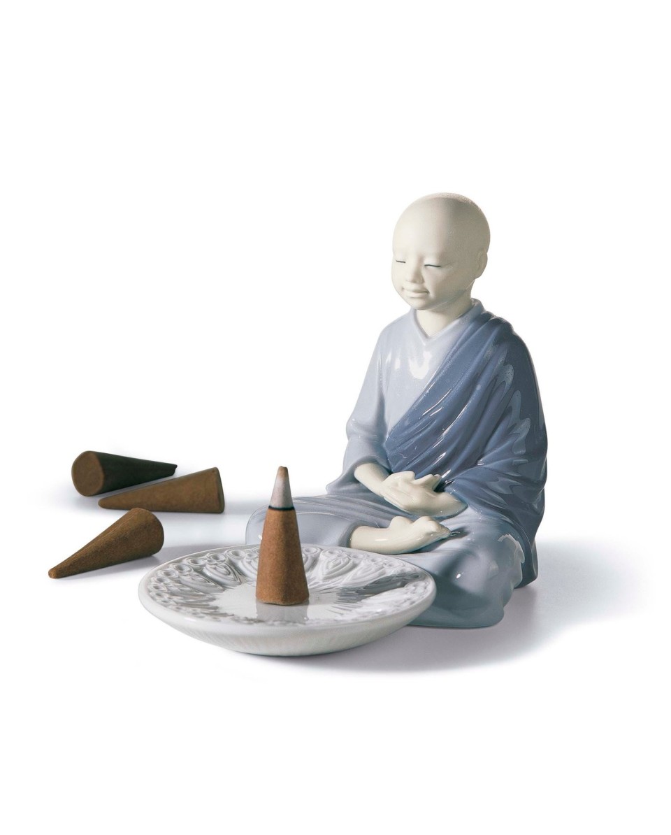 Blue Lladró Porcelain Incense Burner - TicTacArea