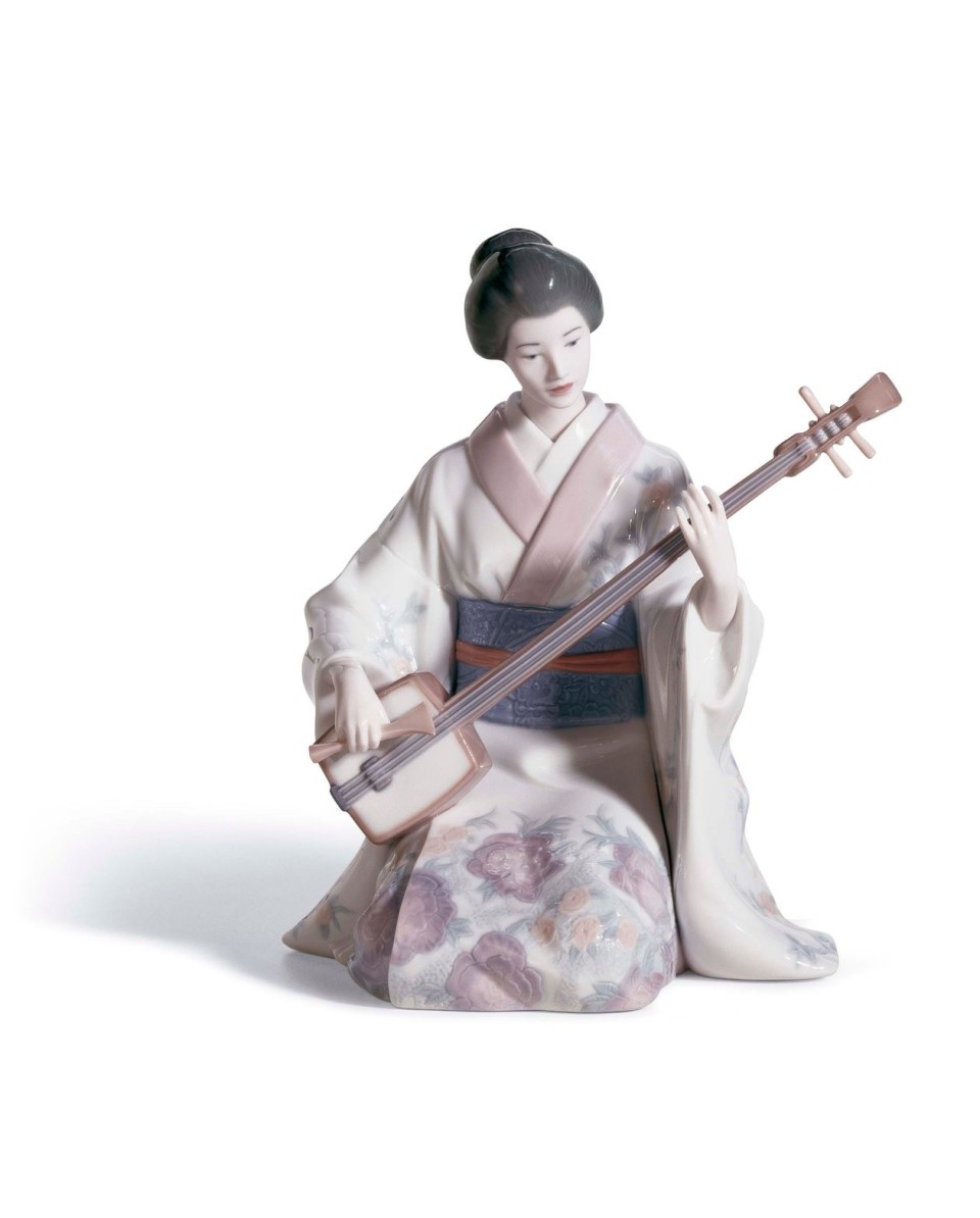 SHAMISHEN PLAYER Lladró Porcelain 01008224 - TicTacArea