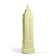 Metropolis Vase I - Light Yellow Lladro Porcelain