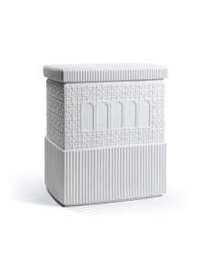 "Lladro Metropolis Box (White) - 01008900 | Exquisites Porzellan | Ti