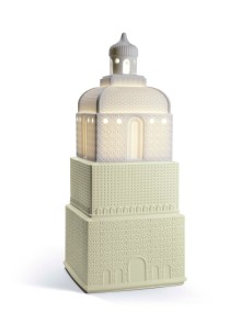 "Lladro Metropolis Porzellan Lampe in Hellgrün - 01008945 | TicTacAr