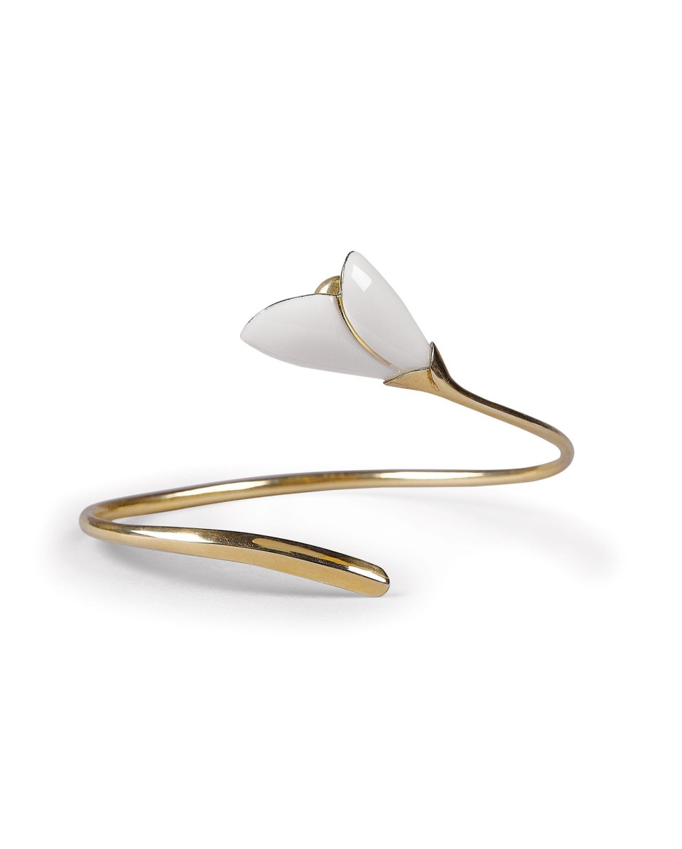 Heliconia Cuff Lladro Porcelain 01010175 - TicTacArea