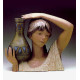 Water Carrier Girl Bust Lladro Porcelain