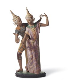 Thai Couple Figurine Lladró ФАРФОР 01012058  